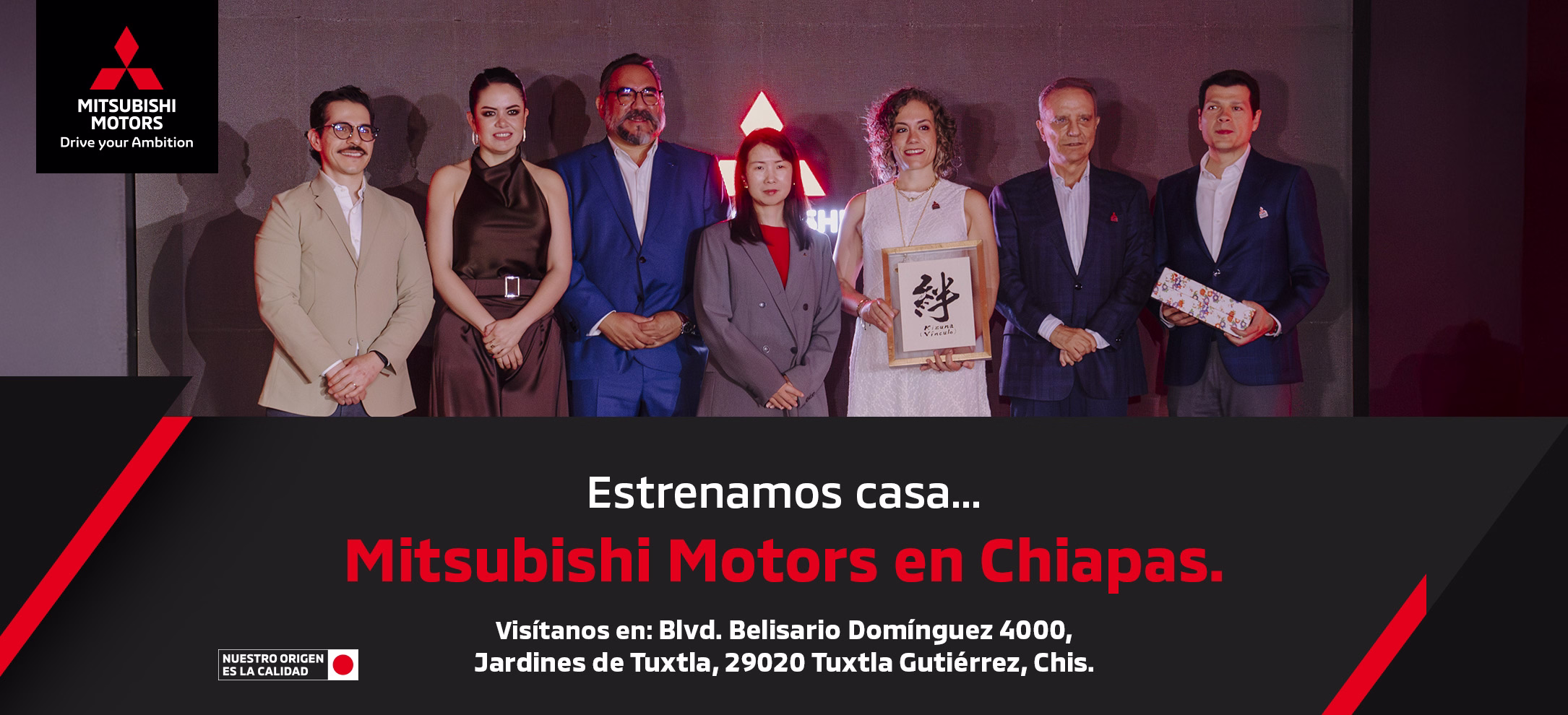Mitsubishi Motors inaugura agencia con nueva imagen en Chiapas. Mitsubishi Motors inaugura agencia con nueva imagen en Chiapas.
