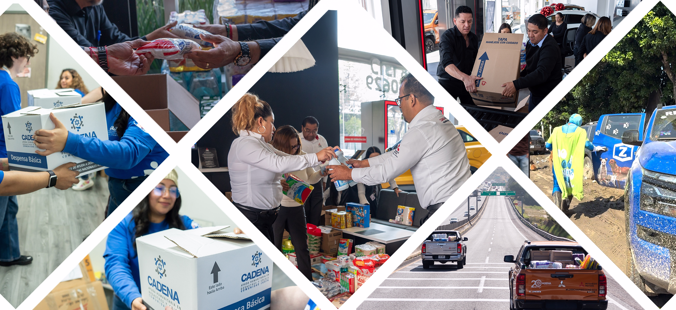 Mitsubishi Motors de México se suma para llevar apoyo a los afectados por las inundaciones en Veracruz, Puebla e Hidalgo.