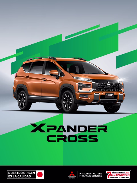 Estrena una Mitsubishi Xpander Cross 2026 desde Tasa 7.9%(1) o 1 año de Seguro Gratis(2) solo con Mitsubishi Motors Financial Services.