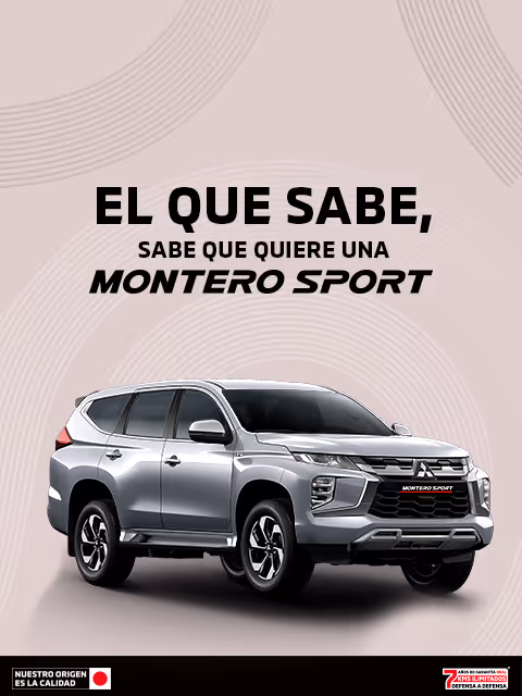 Estrena una Mitsubishi Montero Sport 2024 con 36 Meses sin Intereses(1) o Bono flexible de $110,000.00 MXN(2) + 0% Comisión por Apertura(3) solo con Mitsubishi Motors Financial Services.