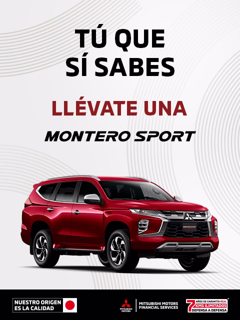 Estrena una Mitsubishi Montero Sport 2025 con 48 Meses sin Intereses(1) o Bono Flexible de $170,000.00 M.N.(2) + 0% Comisión por Apertura(3) solo con Mitsubishi Motors Financial Services.