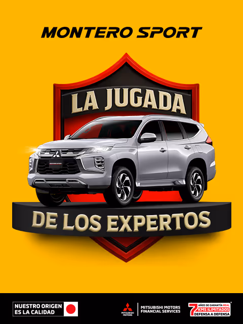 Estrena una Mitsubishi Montero Sport 2025 con 48 Meses sin Intereses(1) o Bono Flexible de $170,000.00 M.N.(2) + 0% Comisión por Apertura(3) solo con Mitsubishi Motors Financial Services.