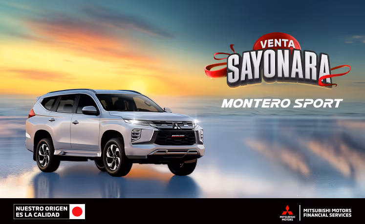 Estrena una Mitsubishi Montero Sport 2024 con un precio especial desde $690,100.00 M.N.(1) + Tasa preferente de 12.99%(2) + 0% Comisión por Apertura(3) solo con Mitsubishi Motors Financial Services.