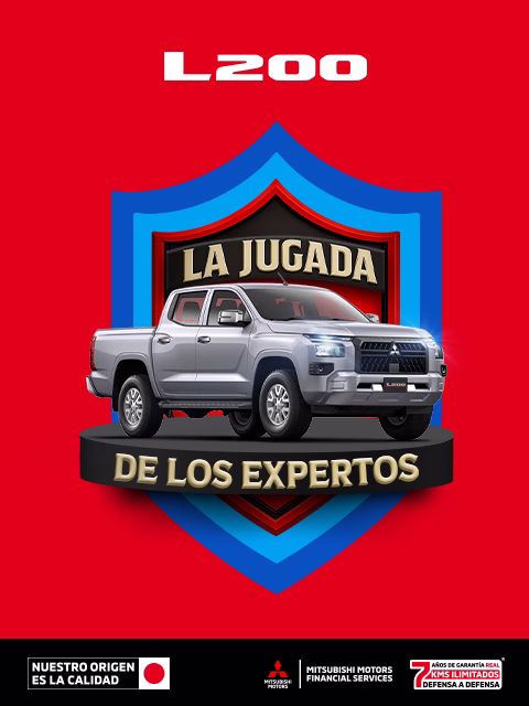 Estrena una Mitsubishi L200 GLS AT 4x4 DSL 2026 con tasa desde 7.9%(1) o Bono Flexible de hasta $60,900.00 M.N. (2) solo con Mitsubishi Motors Financial Services.