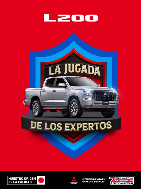 Estrena una Mitsubishi L200 2026 con tasa desde 7.9%(1) o Bono Flexible de hasta $63,900.00 M.N. (2) + 0% Comisión por Apertura(3)  solo con Mitsubishi Motors Financial Services.