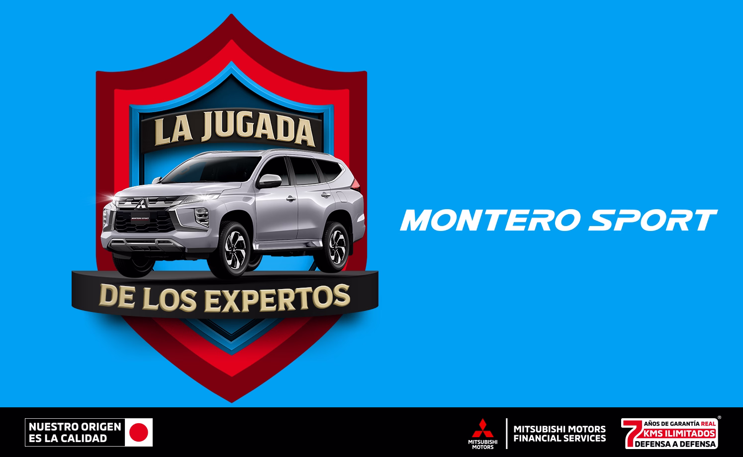 Estrena una Mitsubishi Montero Sport 2025 con 48 Meses sin Intereses(1) o Bono Flexible de $170,000.00 M.N.(2) + 0% Comisión por Apertura(3) solo con Mitsubishi Motors Financial Services. Estrena una Mitsubishi Montero Sport 2025 con 48 Meses sin Intereses(1) o Bono Flexible de $170,000.00 M.N.(2) + 0% Comisión por Apertura(3) solo con Mitsubishi Motors Financial Services.