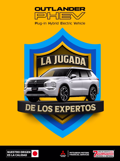 Estrena una Mitsubishi Outlander PHEV 2026 con 48 Meses sin intereses(1) o Bono Flexible de $148,000.00 M.N. (2) + 0% Comisión por Apertura(3) solo con Mitsubishi Motors Financial Services