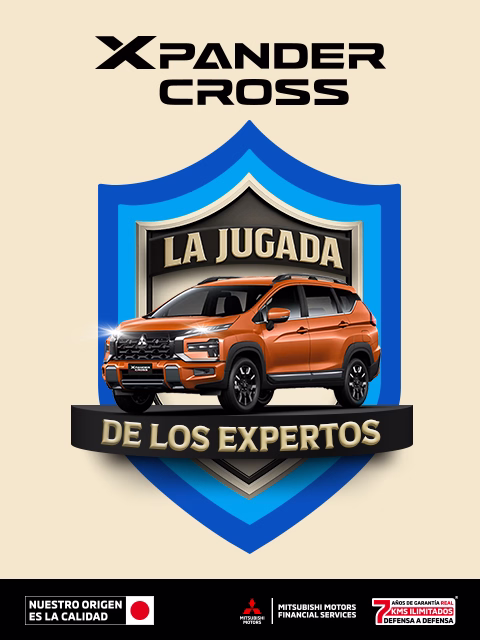 Estrena una Mitsubishi Xpander Cross 2026 desde Tasa 6.9%(1) o Bono Flexible de hasta $42,900.00 M.N.(2) solo con Mitsubishi Motors Financial Services.